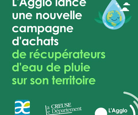 Thumbnail for the post titled: L’Agglo renouvelle l’opération récupérateurs d’eau de pluie à prix subventionnés