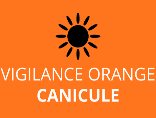 Thumbnail for the post titled: VIGILANCE ORANGE CANICULE (A partir de mardi 7 juillet 12h en Creuse)